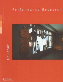 Front cover of Performance Research: Volume 26 Issue 6 - On Repair